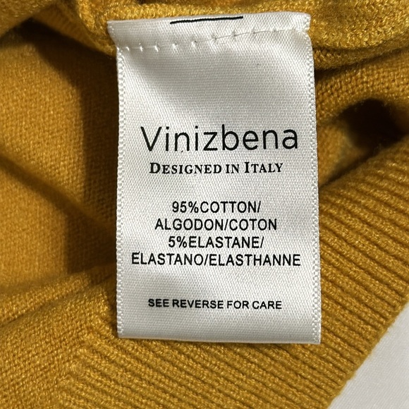 Vinizbena Mustard Bee 🐝 Sweater (S) - Picture 10 of 12